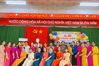 SÁNG NGÀY 28/5/2024 TRƯỜNG MN TỊNH HIỆP TỔ CHỨC LỄ TỔNG KẾT NĂM HỌC 2023-2024.